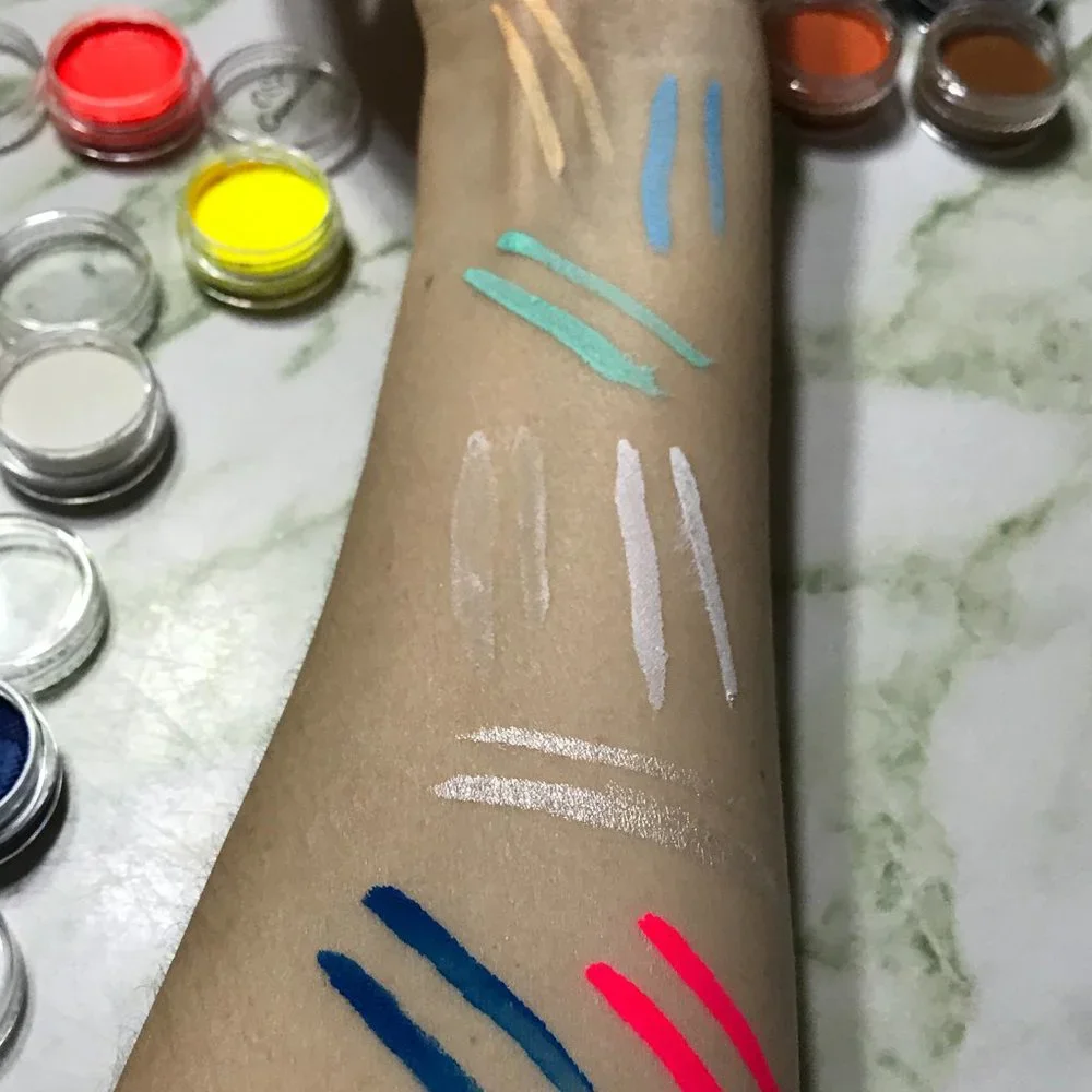 OSP Cosmetics Water Activated Eye Liners, Silvery White Metallic